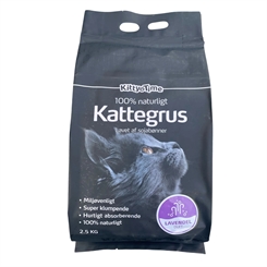 KittyTime TOFU Kattegrus 2,5kg - Lavendel